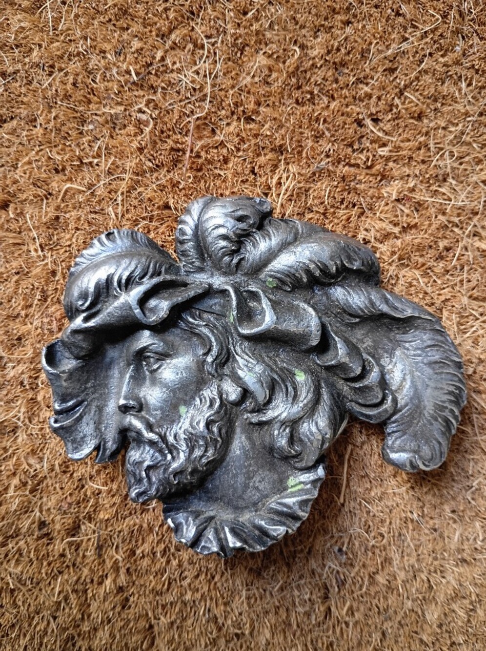 Bergamot Musketeer Vintage Brass Buckle